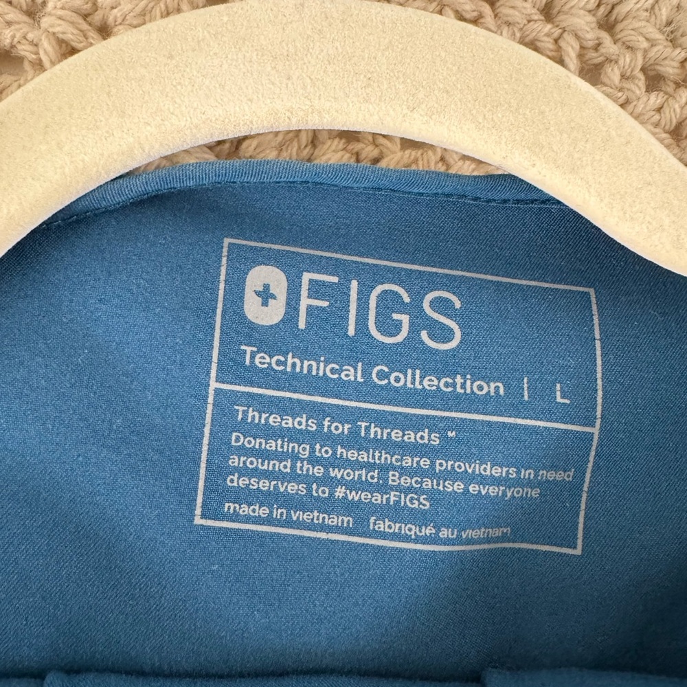 FIGS Blue Technical Collection Top and bottoms
